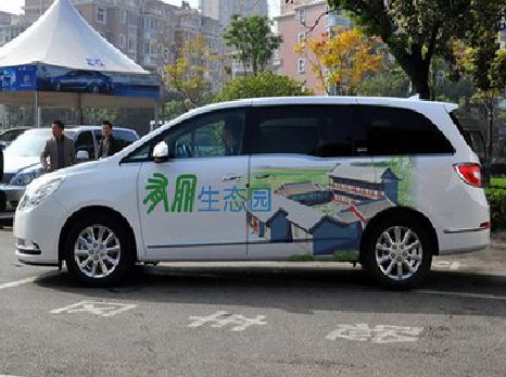 衡东户外车贴喷绘如何保持效果?